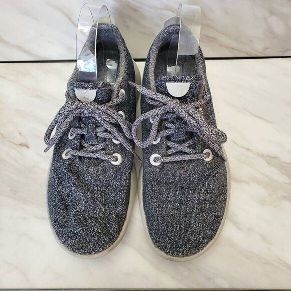 Allbirds Women's Dark Grey Wool Runner Shoes Size 9 - Picture 2 of 8